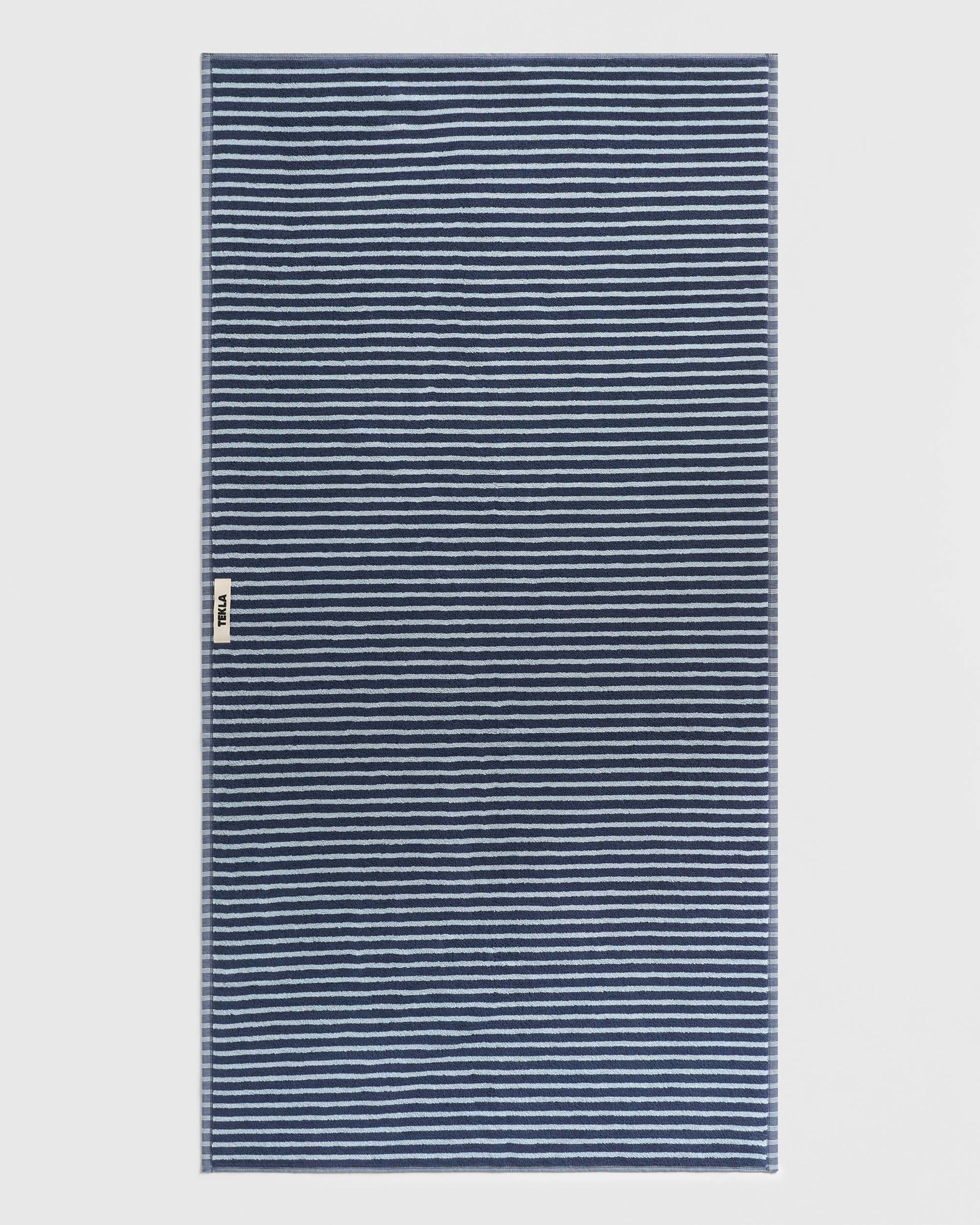 Terry Guest Towel 30X50 - River Stripes