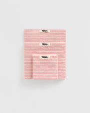 Terry Bath Towel 70X140 - Shaded Pink Stripes