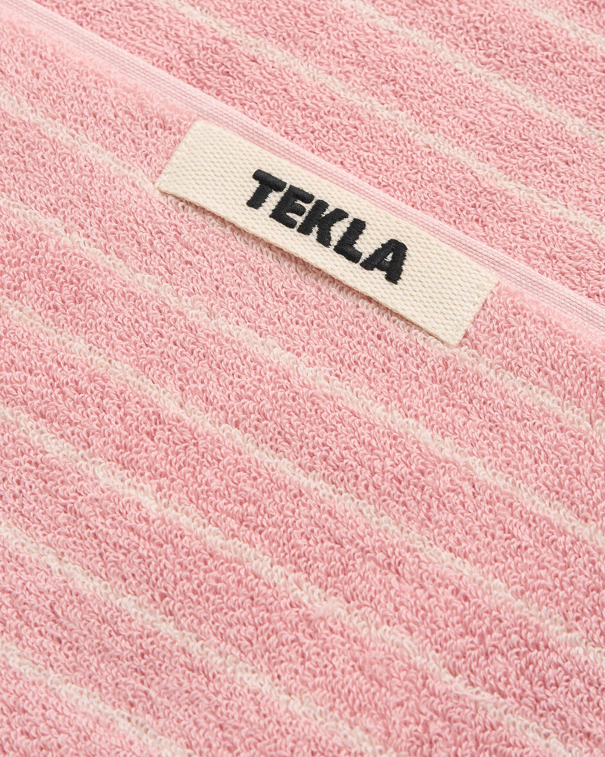 Terry Washcloth 30X30 - Shaded Pink Stripes