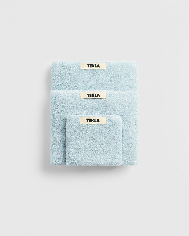 Terry Washcloth 30X30 - Sky Blue
