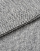 Alpaca Wool Bed Socks - Grey Horizon