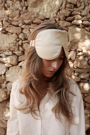 Silk Sleep Mask - Wild Chamomile
